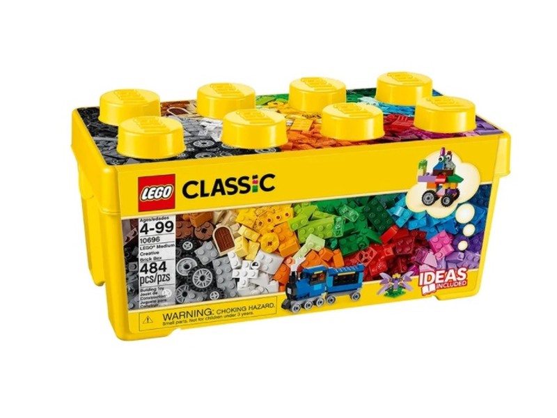 Közepes méretű kreatív építőkészlet - Lego 10696
