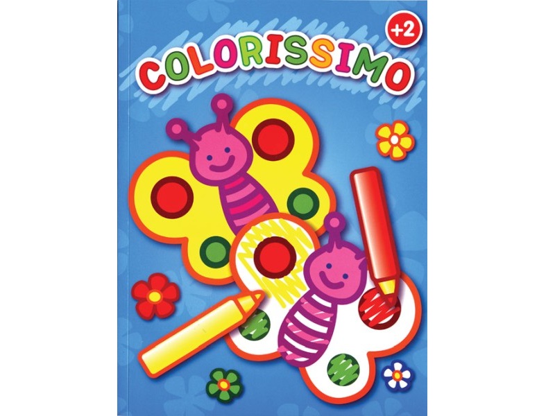 Színezőkönyv gyerekeknek - Colorissimo - 2-től 5 éves korig - Yoyo Books
