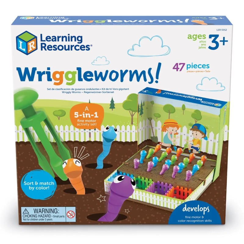 wriggleworms kukacos játék