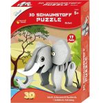 3d kirakó habszivacs elefánt