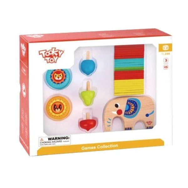 Kézügyesség fejlesztő játék 3 az 1-ben - Tooky Toy