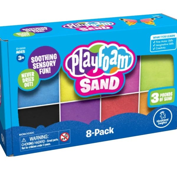 Playfoam homok - 8 színű készlet - Educational Insights