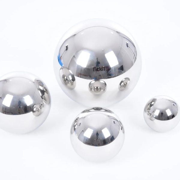Szenzoros tükröződő ezüst labdák - 4 db - TickiT