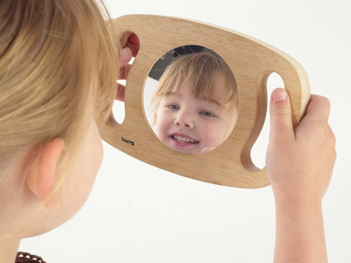 Hordozható tükör gyerekeknek - TickiT