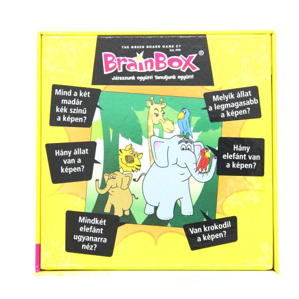 Brainbox társasjáték - Az első képeim