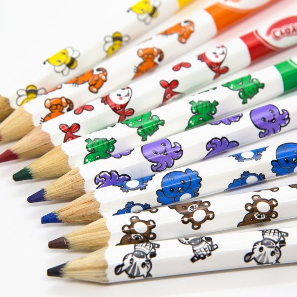 Színes vastag ceruza - 8 darabos - Crayola