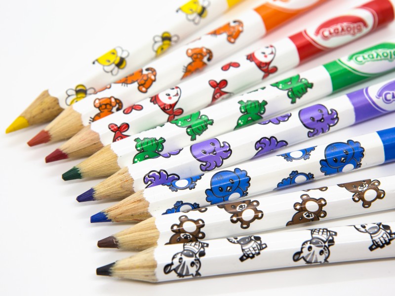 Színes vastag ceruza - 8 darabos - Crayola