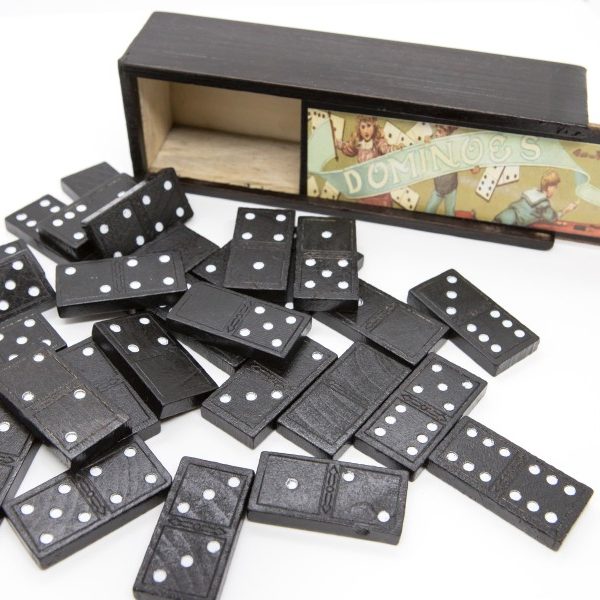 Domino játék fa dobozban - Magni