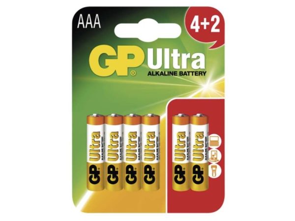 AAA elem játékokhoz 4+2 darab - GP Batteries