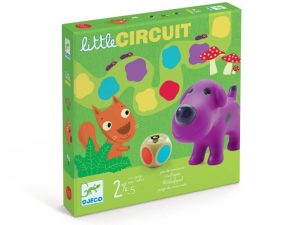 Little Circuit színlépegetős társasjáték - Djeco