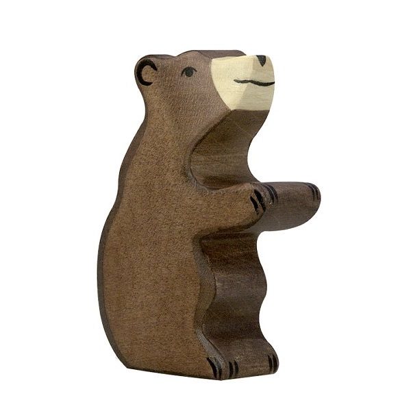 Barna medve (kicsi, ülő) - Holztiger