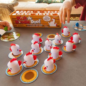 Tyúkok és tojások bújtatós memória játék - Fat Brain Toys