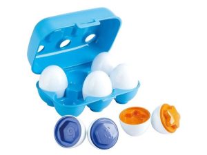 Formaválogató játék tojás - 6 darabos - Playgo
