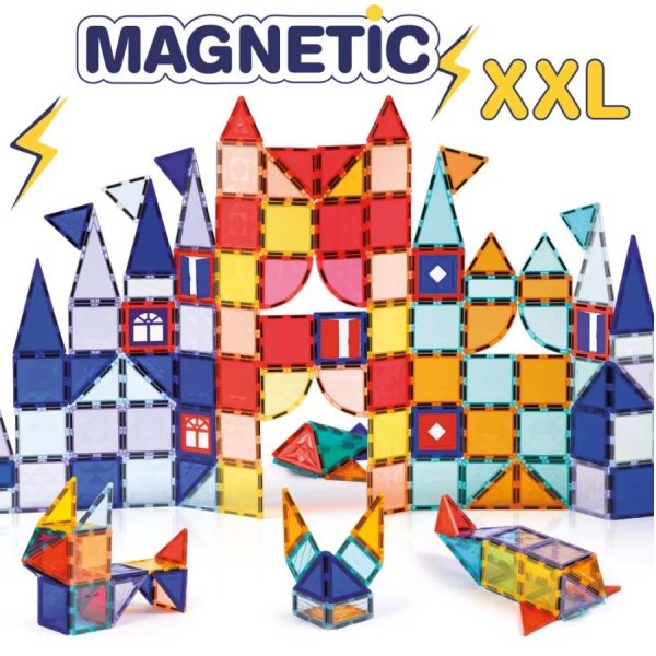 Mágneses építőkészlet - XXL dobozos