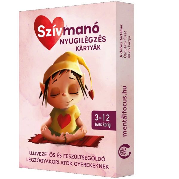 Szívmanó nyugilégzés kártyák – Mental Focus